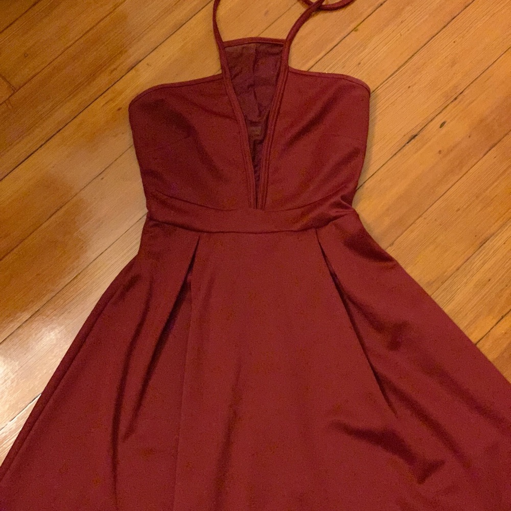 Charlotte Russe Formal Halter Dress, NEW Size SM